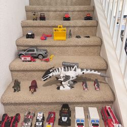 Huge Lot of Boys’ Toys – Dinosaurs, Trucks, Robots & More! 🦖🚗🦕 