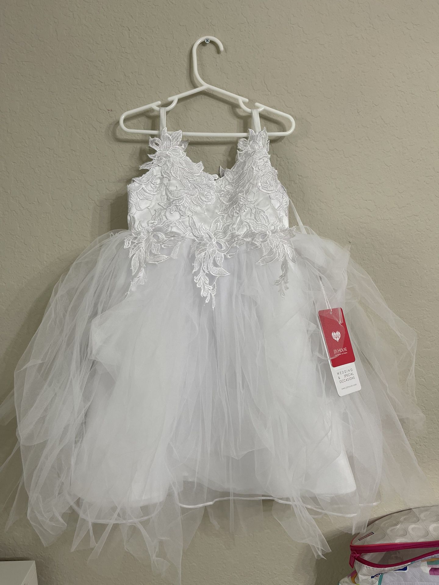 Flower Girl Dress (white Size 5)