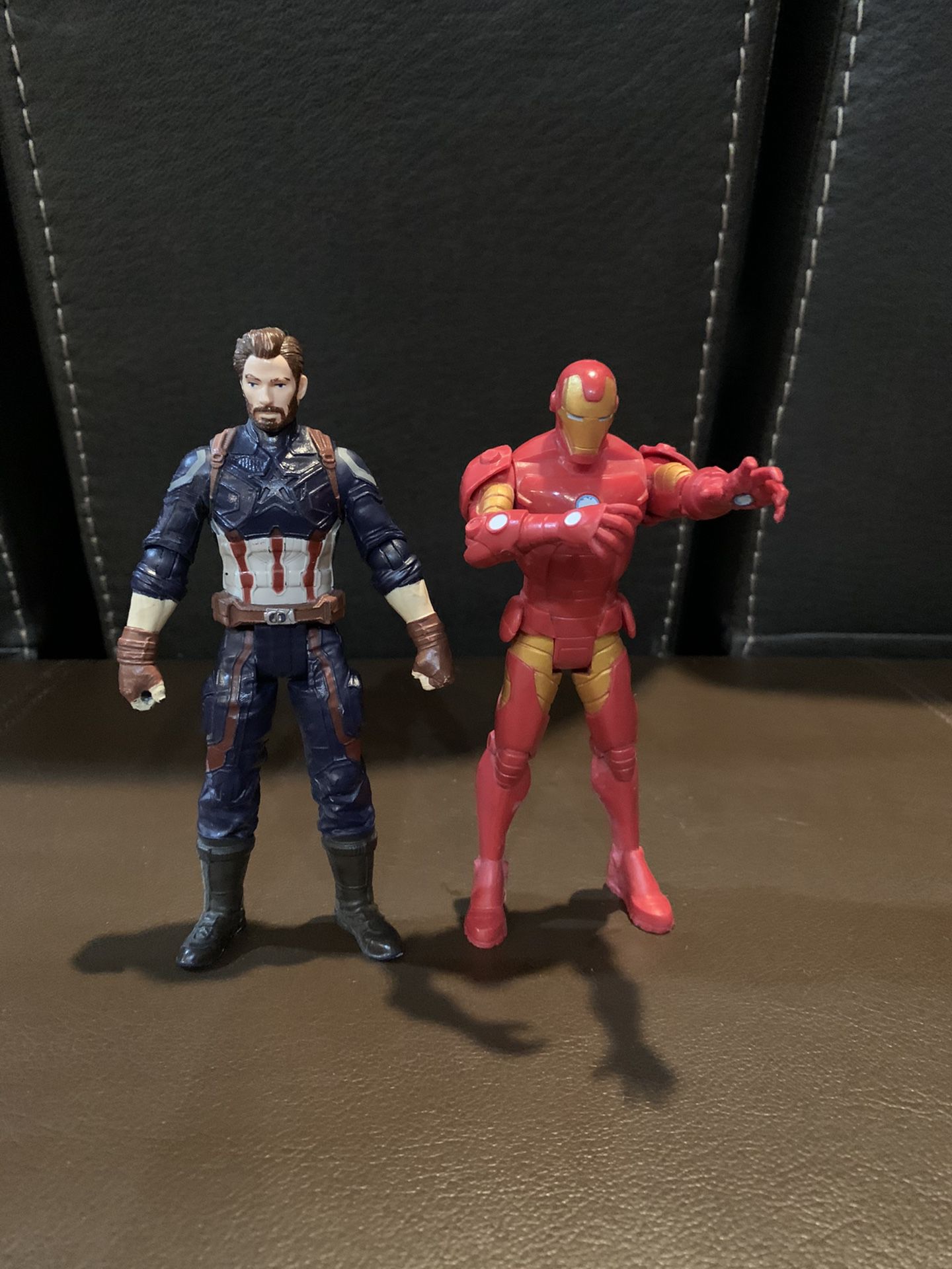Captain America & Iron Man action figures
