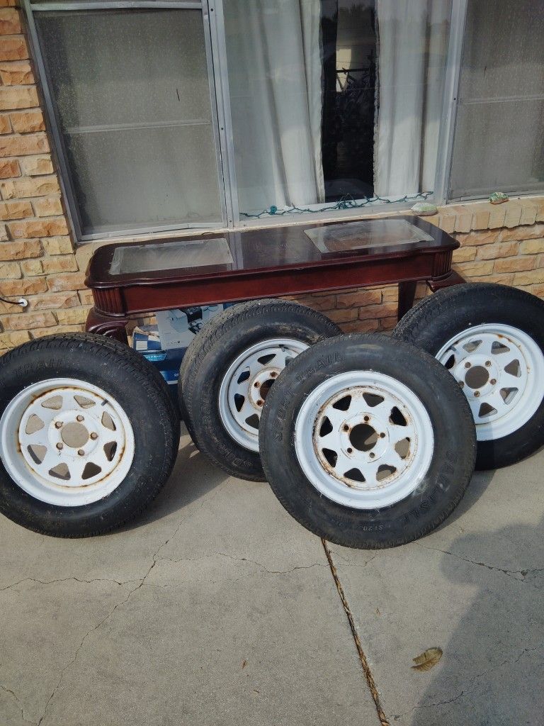 Llantas Para Traila Medida #14 Son 4