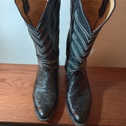 Men's Size 11 D Leather Cowboy Boots 