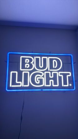 Budlight neon light