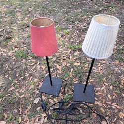 Small Vintage Lamps 
