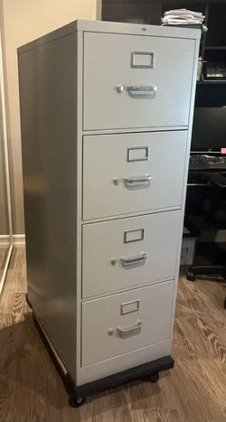HON 4 DRAWER VERTICAL FILING CABINET