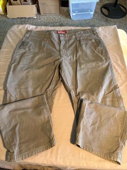 Milwaukee Tool Mens 38x30 Work Pants 7-Pocket Triple Stitch Gray
