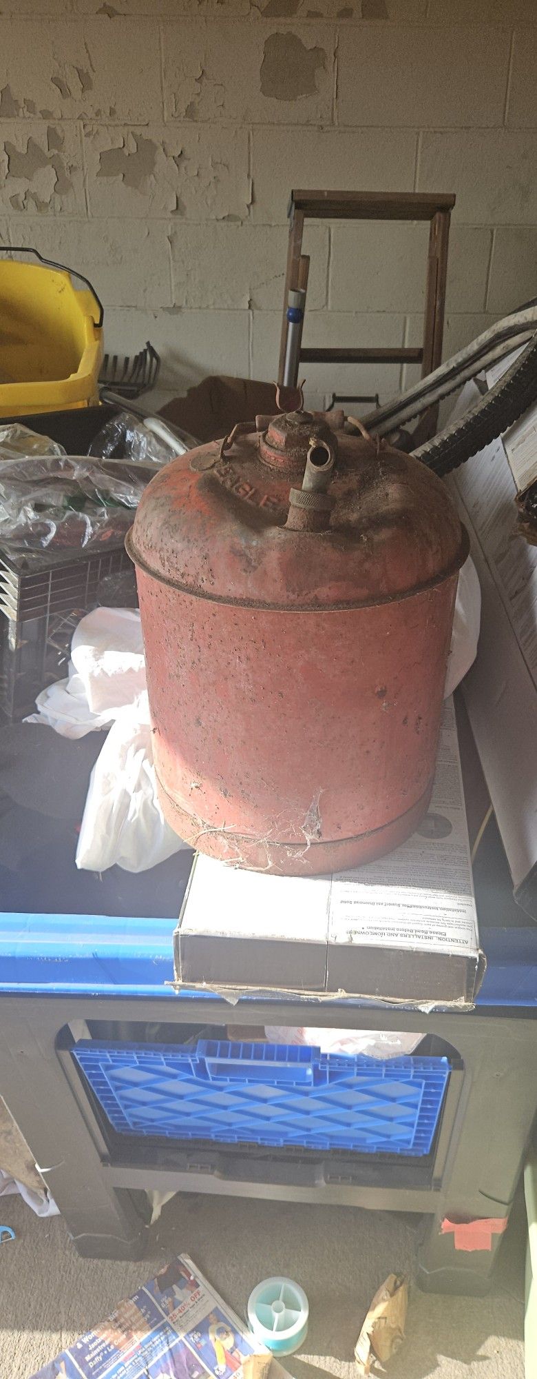 Three Vintage Gas Cans