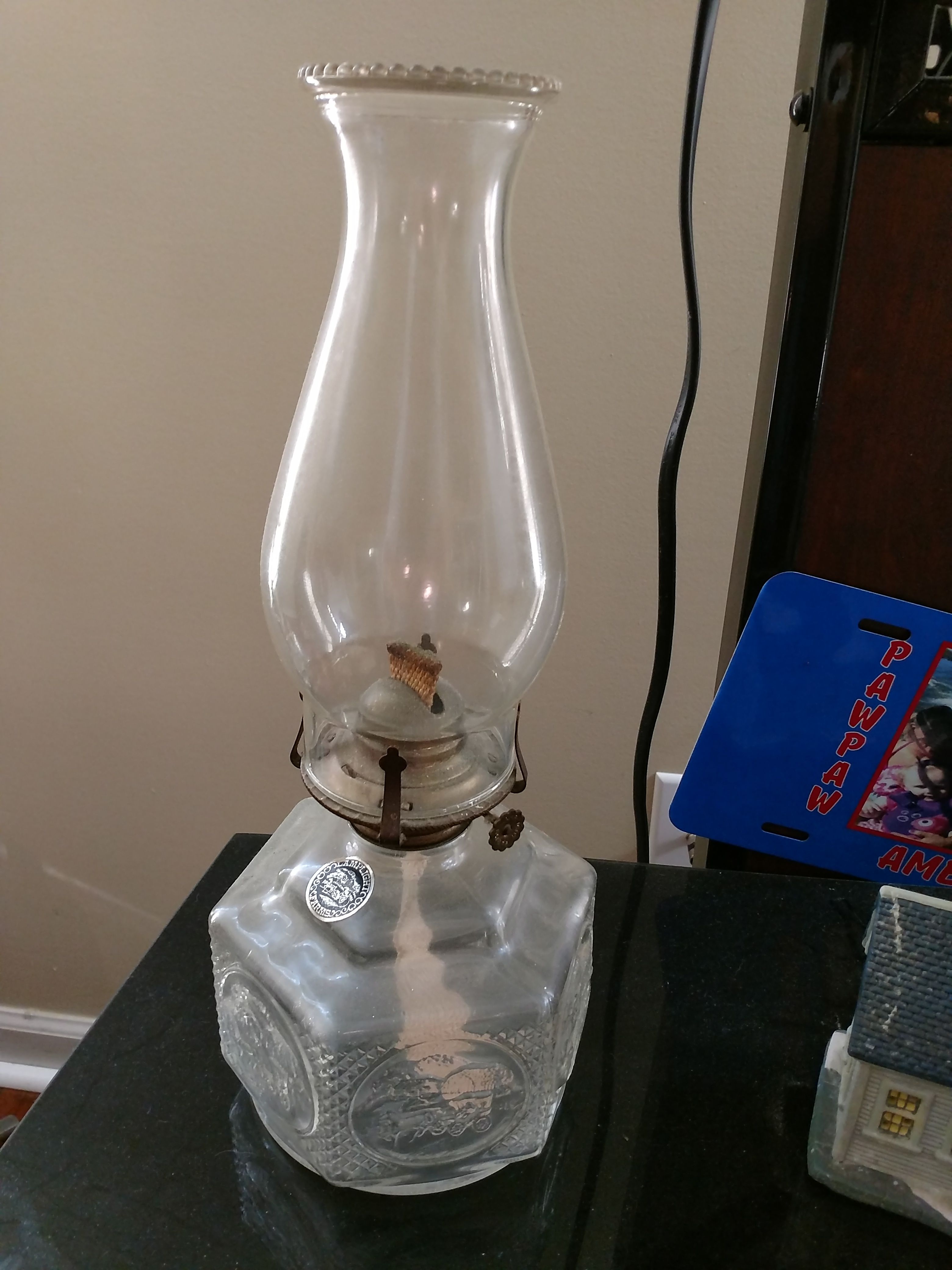 Antique Oil Lamp