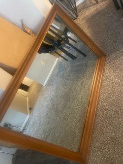 Wooden MIRROR