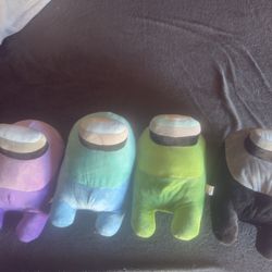 Among us plushies