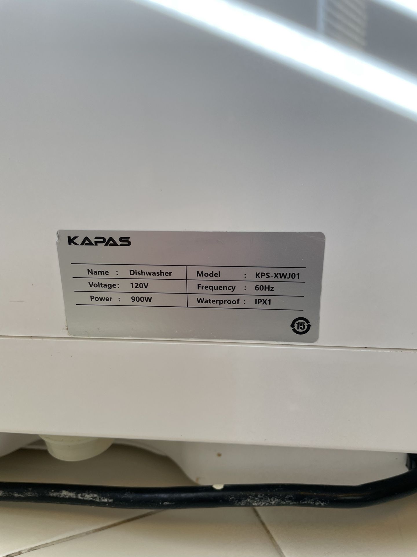 Kapas dishwasher outlet