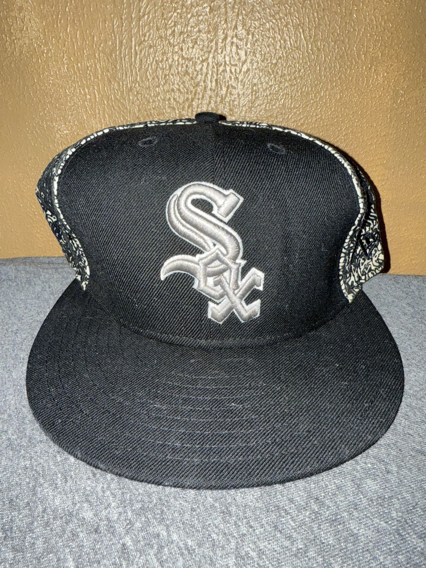 New Era 59 Fifty MLB Chicago White Sox Fitted Hat Cap Men’s Size 7,3/4 Authentic