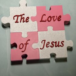 "The Love Of Jesus" Puzzle Box 3D Printing