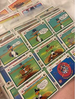 Looney tunes MLB cards 1990