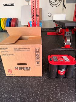 Optima Red top battery brand new out the box