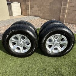 Factory OEM Alloy Wheels & New Tires Takeoffs 2024 Toyota 4Runner