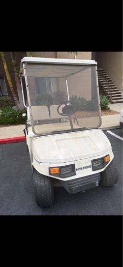 For Sale: 1995 ? Hyundai Golf Cart – $250 (Project / Parts)