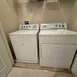 Whirlpool Washer & Dryer