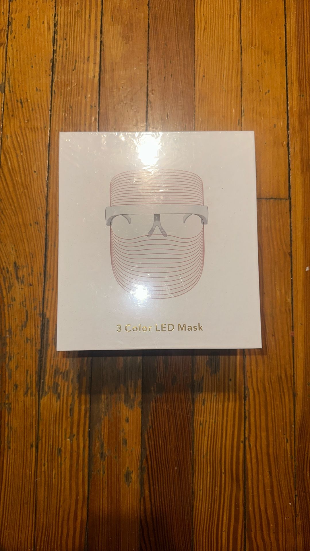 3-Color LED Light Therapy Mask – Brand New – $35