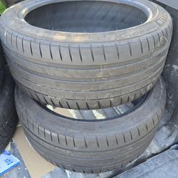 235 40 R18 Michilen Pilot Sport 4. Pair Of Tires