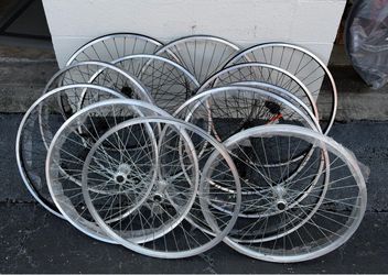New Bicycle Wheels 26" & 28" Front & Rear – $30 Each – 27 Available