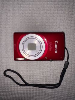 Canon PowerShot ELPH 180 Digital Camera Red