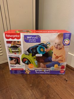 Fisher-Price Laugh & Learn Sit & Steer Driver NEW SEALED BOX