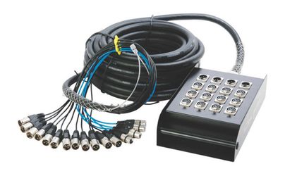 On Stage SNK12450V2, 50-Ft 12-Channel and 4-Return Stage Snake Cable