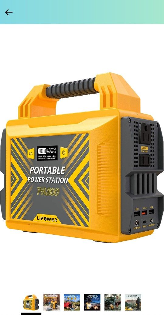 300W Portable Power Station