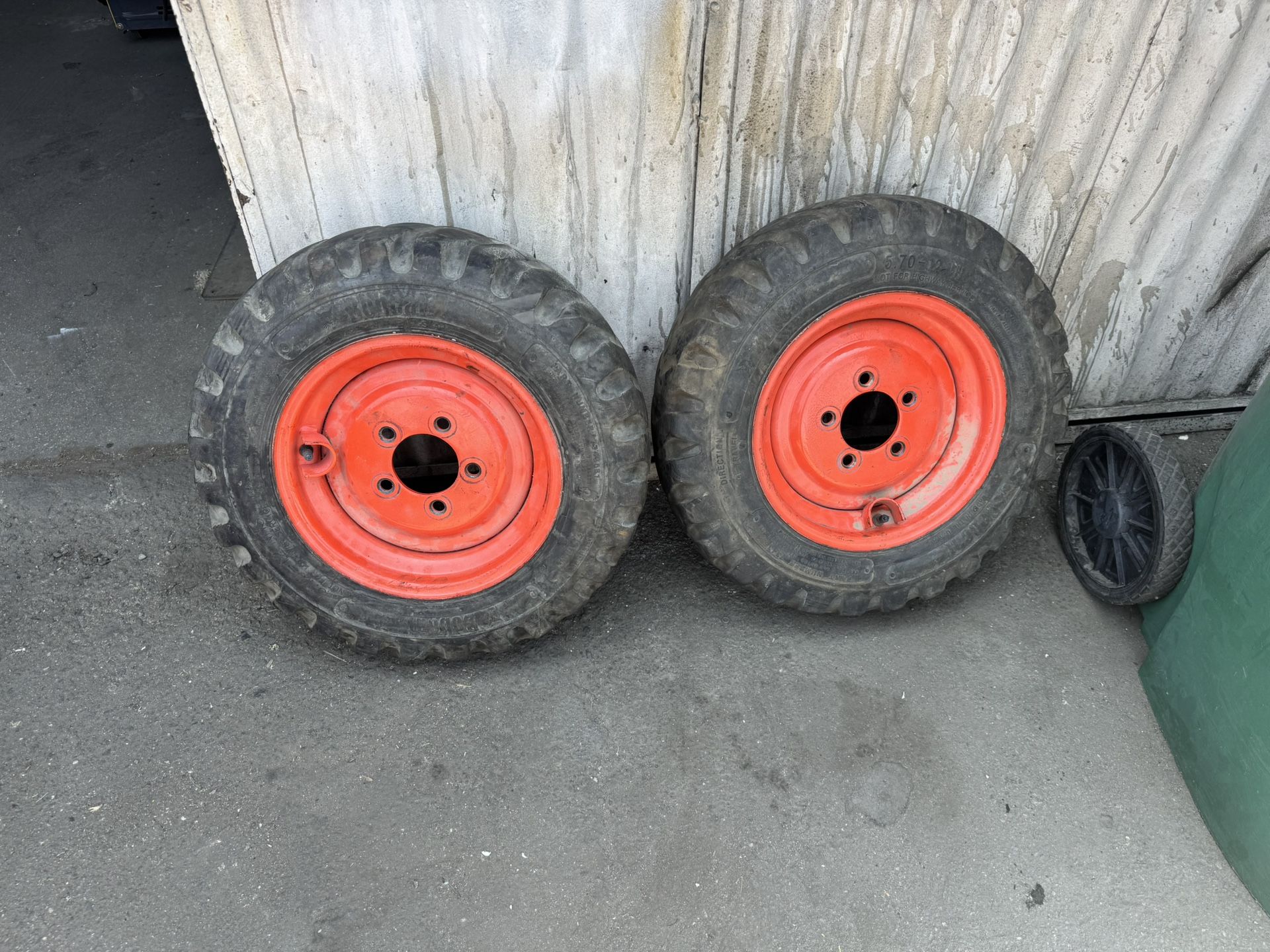 Bobcat Skid, Steer, Rim, And Tire