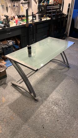 Nice Glass desk - free