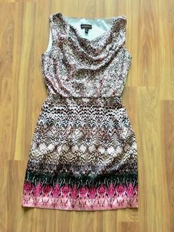 Dana Buchman, women’s size small, sleeveless dress with pockets and scoop neck