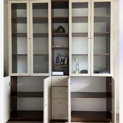 Pantry and Book Shelves 