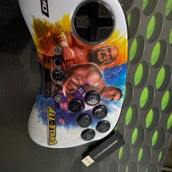 Mad Catz Wireless 2.4 Controller with Dongle barley used for PS3