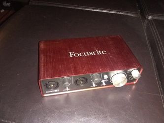 Scarlett 2i2 Interface
