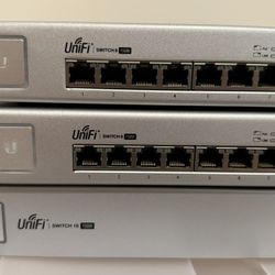 Lot of 3 UniFi Switches