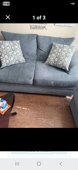 Too Blue Loveseat