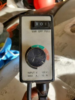 Inline Fan Speed Controller- $30