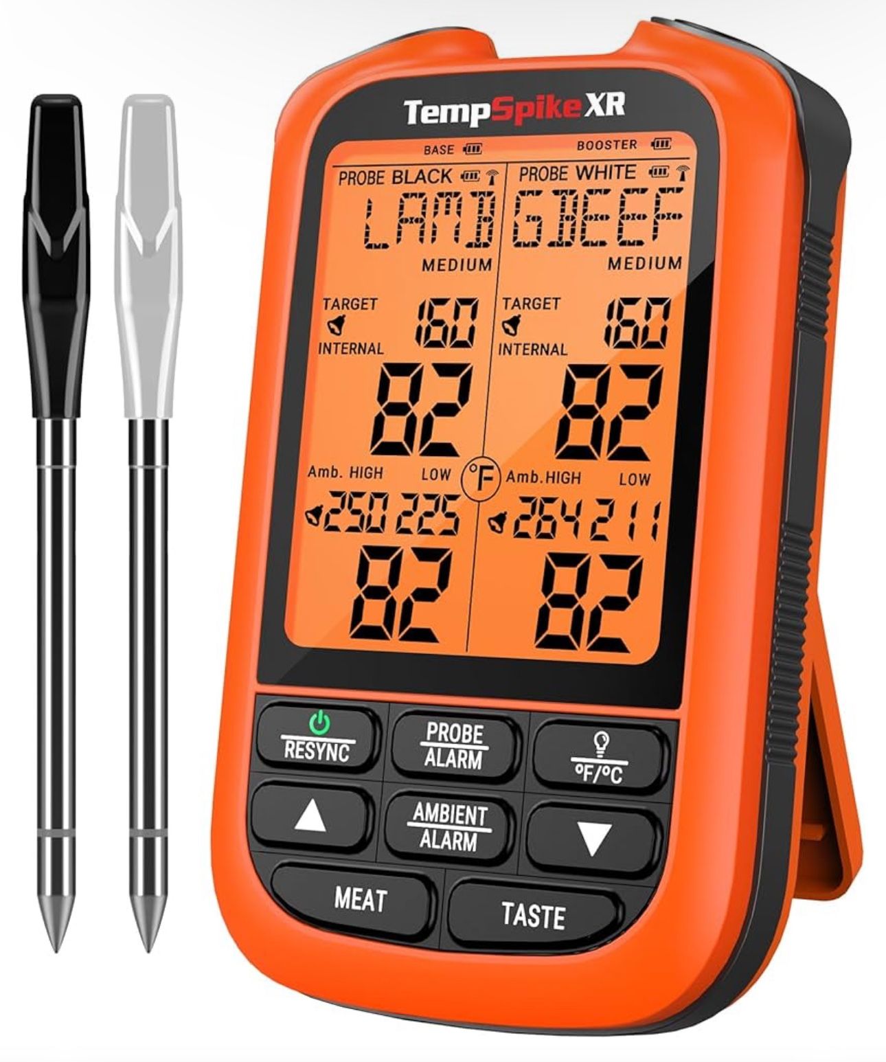 ThermoPro TempSpike XR 1000FT Wireless Meat Thermometer Digital with 2 Upgraded