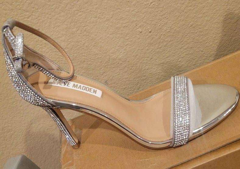 Steve  Madden Rhinestoned Heels 