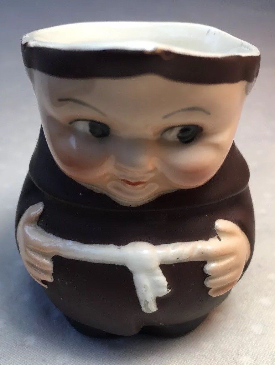 Vintage Goebel Hummel Friar Tuck Toby Jug - Monk Mug Model S141 2/0 West Germany