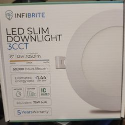 48 Infibrite LED Slim Down Light 6"