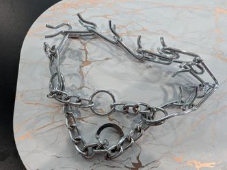 Chrome Steel Prong Pinch Dog Collar