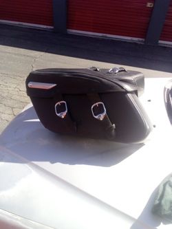 Harley-Davidson Saddlebags In Good Shape And Clean $100