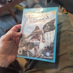 Factory Sealed Brand New Assassin's Creed Black Flag For Wii U