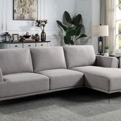 Brand New Grey Modern Style Sectional Sofa