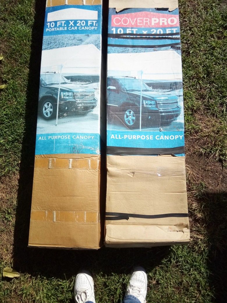 20×10 Canopy For A Car
