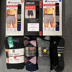 Men’s Boxers And Socks Starting From $6 (each)