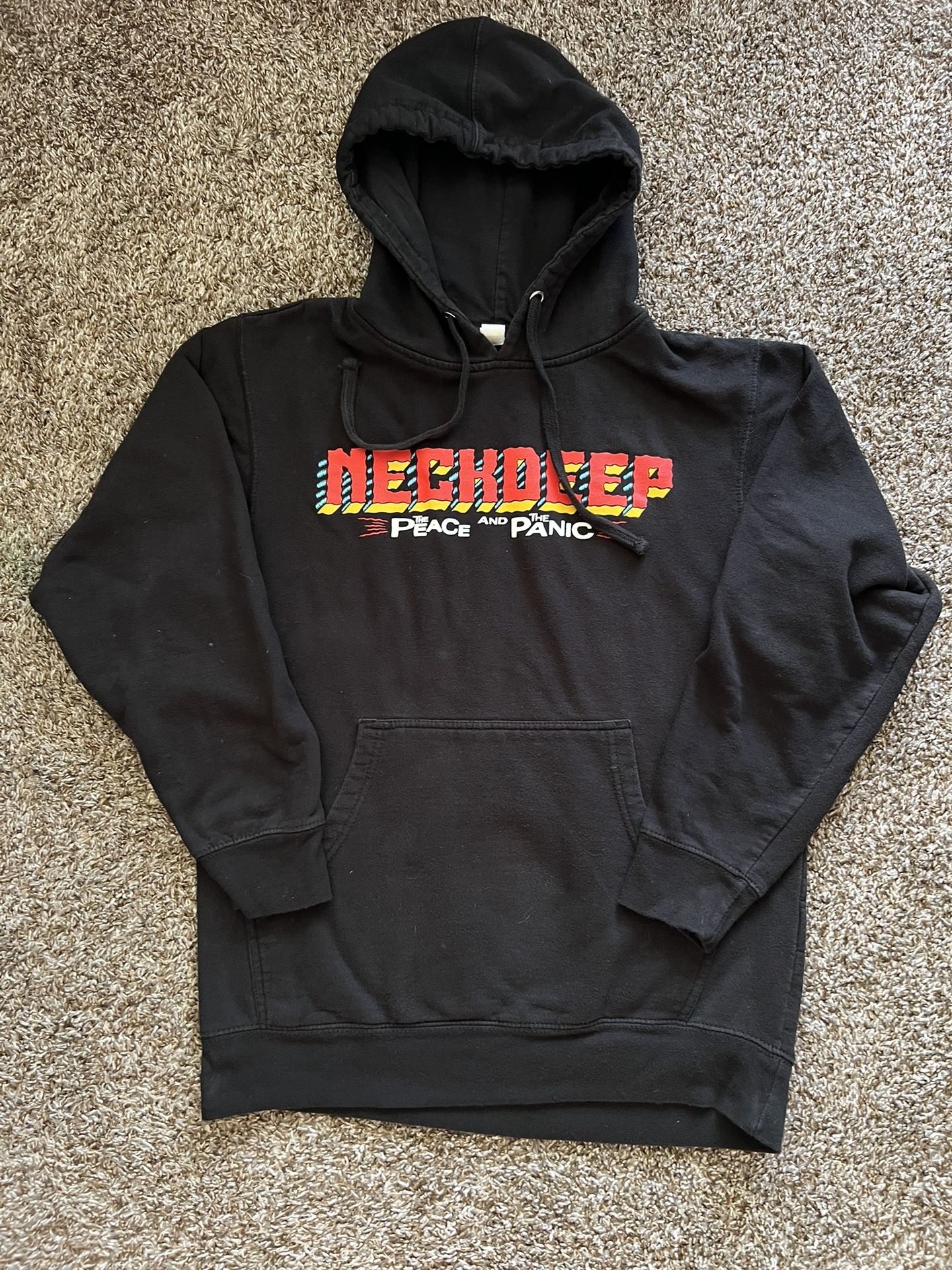 Neck Deep The Peace and The Panic Black Men's Small Hoodie