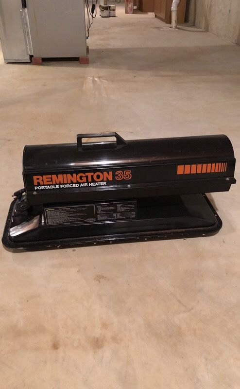 Remington 35k BTU Portable Forced Air kerosene Heater