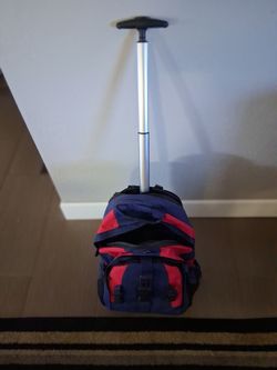 Rolling backpack